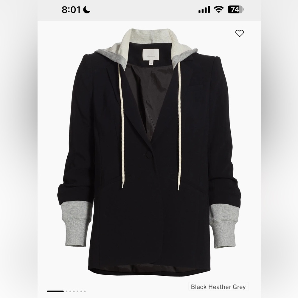 Cinq a Sept Khloe Blazer with Hoodie